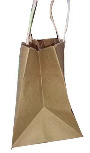 Brown Paper Carry Bags For Packaging Capacity 5kg At Rs 85 In Mumbai