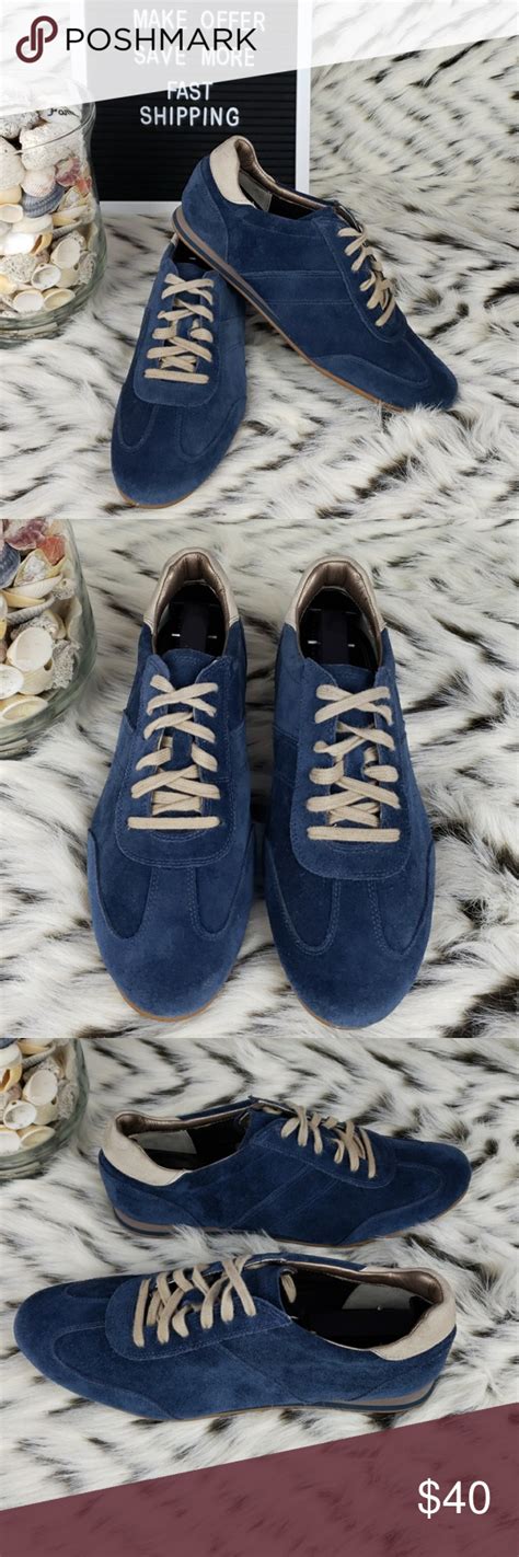 Cole Haan Sz 9b Blue Suede Fashion Shoes Suede Fashion Fashion Blue Suede