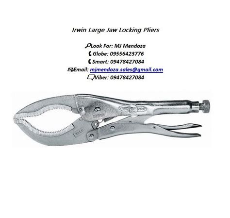 Irwin Large Jaw Locking Pliers Commercial And Industrial Industrial