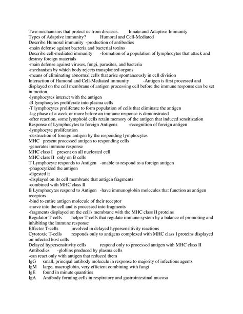 Exam 2 Exam 2 Study Guide For Pathophys Two Mechanisms That Protect