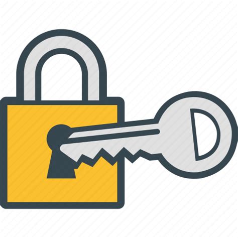 Lock Key Icon