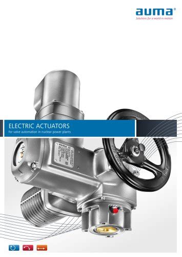 ELECTRIC MULTI TURN ACTUATORS AUMA PDF Catalogs Technical