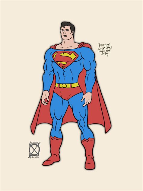 Filmation Superman by Xtophe on DeviantArt