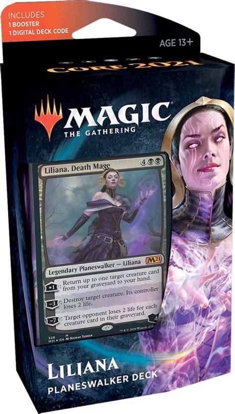 MTG Magic The Gathering Set De Core 2021 Planeswalker Liliana