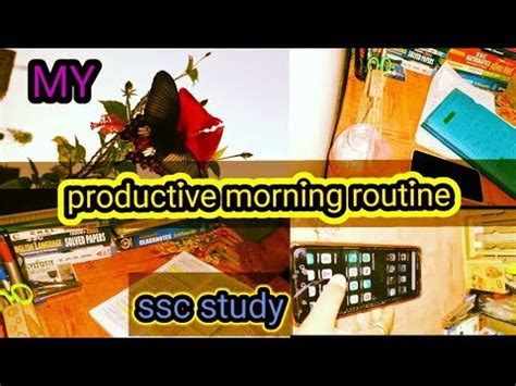 A Productive Day In My Life Ssc Targetsscchslssc Study Vlog