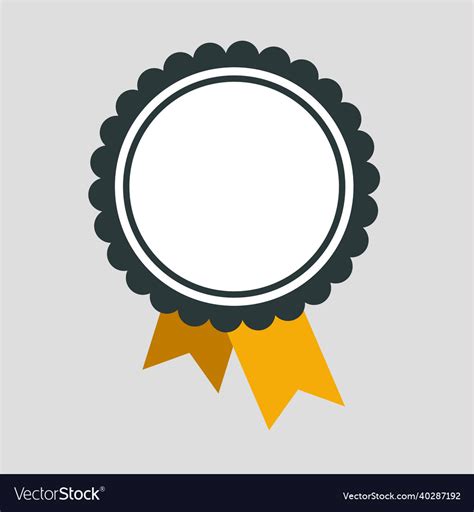 Award badge design Royalty Free Vector Image - VectorStock