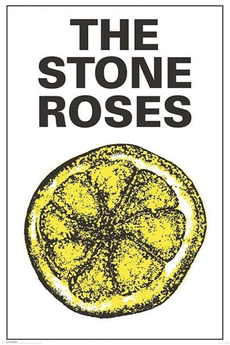 Stone Roses - Lemon – Blue Dog Posters