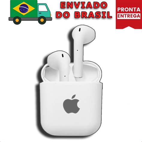 Mini Fone De Ouvido Sem Fio Apple Airpods I Tws Macaron Inpods