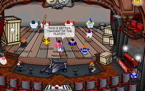 Stage Construction And Catalog Secrets Cheesys Club Penguin Blog