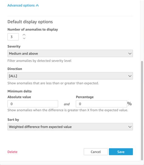 Adding An Ml Insight To Detect Outliers And Key Drivers Amazon Quicksight