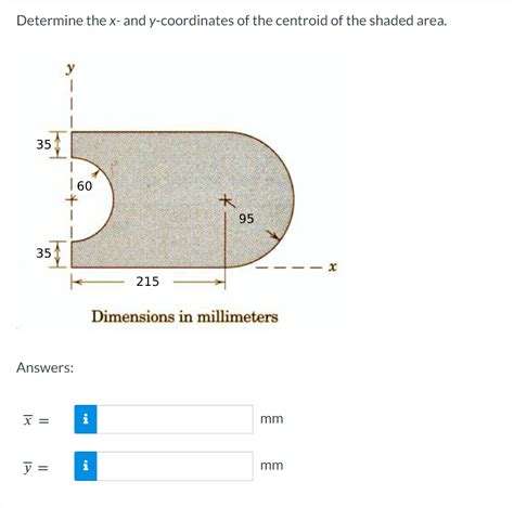 Answered Determine The X And Y Coordinates Of Bartleby