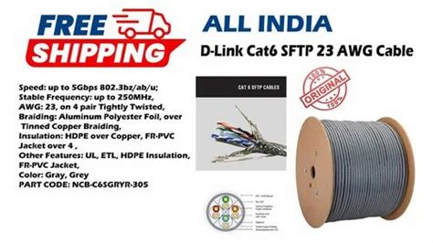 D Link Sftp Cable At Rs Box D Link Cat Cable In Raipur Id