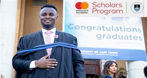 Mastercard Foundation Scholarships At University Of Cape Town