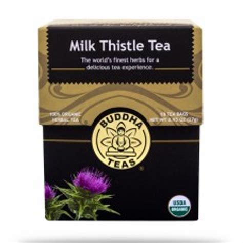 Organic Milk Thistle Tea 18 Bags Buddha Tea