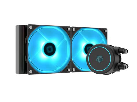 Id Cooling Auraflow X 240 Evo Rgb Sync Aio Cpu Water Cooling