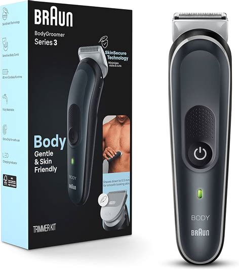 Braun Body Groomer 3 Manscaping Tool For Men With