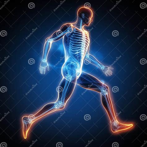 Human body and bones x-ray stock photo. Image of anatomy - 307406760