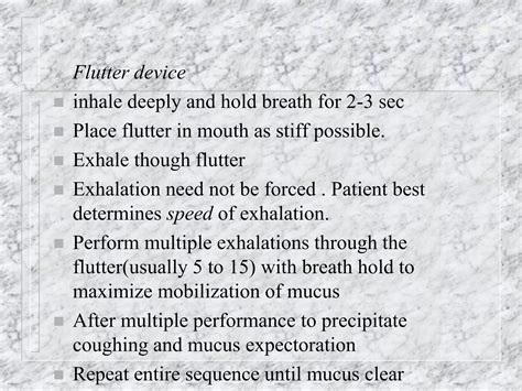 Airway Clearence Technique Ppt