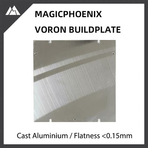 Voron Trident 2 4 Buildplate Placa De Alum Nio Fundido Plana Png