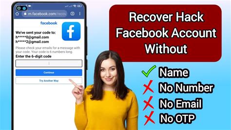 How To Recover Hacked Facebook Account Without Email And Phone Number