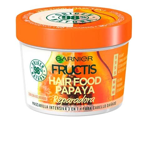 Buy Garnier Fructis Hair Food Papaya Repair For Damaged Hair Ml