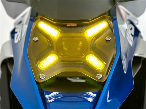 BM096GF LENTE DE PROTECCIÓN DE FAROS WRS AMARILLO FLUO BMW R 1300 GS