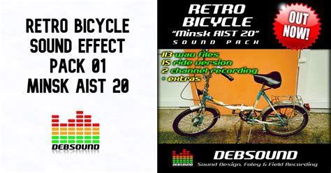 Retro Bicycle Sound Effect Pack 01 - Minsk AIST 20 | 운송기구 효과음 | Unity ...