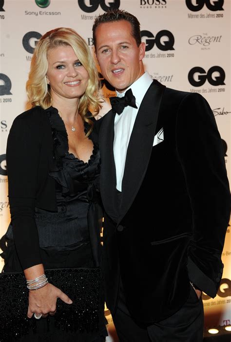 Photo Michael Schumacher Et Son Pouse Corinna Lors Du Gala Gq Men Of