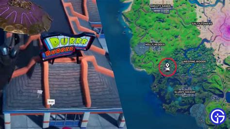 Fortnite Durr Burger Restaurant And Food Truck Location Season 5