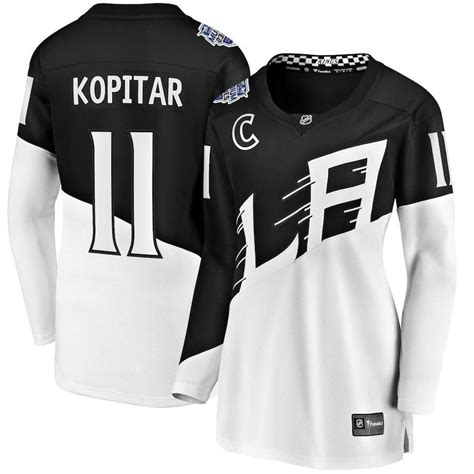 Anze Kopitar Los Angeles Kings Fanatics Branded Women S 2020 Stadium S Pat