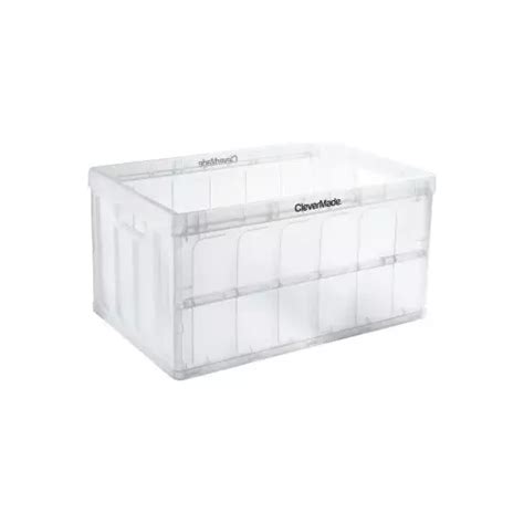 Caja Plegable Clevermade Transparente Meses sin interés