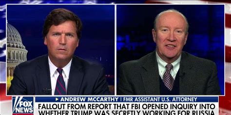 Andrew Mccarthy Fbis Russia Investigation Was Always About Trump Fox News Video