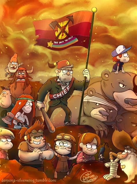 Take Back The Falls Gravity Falls Art Gravity Falls Fan Art Gravity