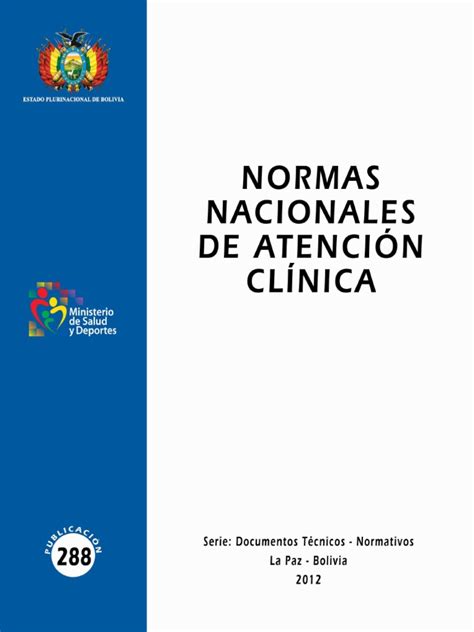 Normas Nacionales De Atencion Clinica 2012 Pdf Hospital