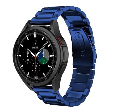 Samsung Galaxy Watch Classic Mm Stahlarmband Blau