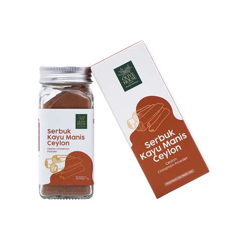 Serbuk Kayu Manis Ceylon Cinnamon Olive House Hq