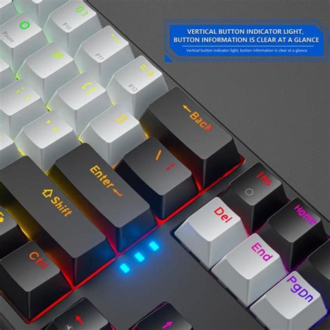 ADAM K Hot Swappable Mechanical Keyboard Keys Gaming Gamer Colorful LED Lazada PH