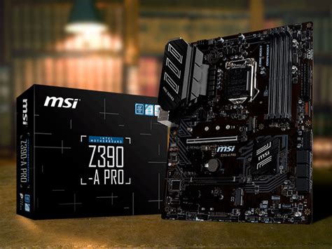 Обзор бюджетной материнской платы MSI Z390-A Pro для процессоров Intel