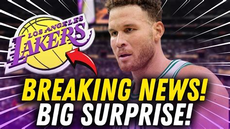 LAST MINUTE NOBODY EXPECTED LAKERS CONFIRMS LAKERS UPDATE LOS