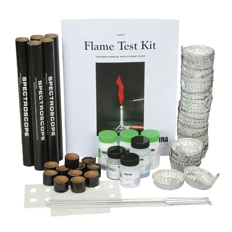 Flame Test Kit Carolina Biological Supply