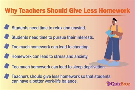 Why Teachers Should Give Less Homework By Quizbroz Medium