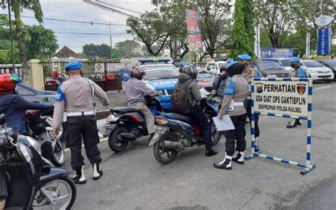 Libur Lebaran Usai Bid Propam Polda Kalsel Gelar Operasi Gaktibplin Di