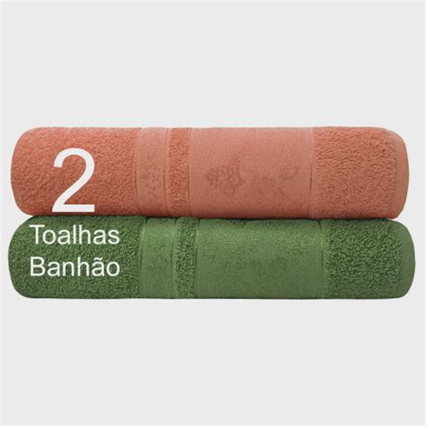 Kit Jogo De Toalhas Banh O P S Pandora Algod O Viscose Cores Camesa No