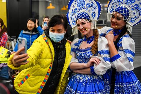 Russia Welcomes The Arrival Of The First Groups Of Chinese Tourists