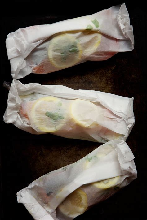 Salmon en Papillote with Summer Vegetables - Marla Meridith