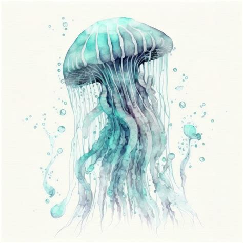 Watercolor Jellyfish Stock Photos, Images and Backgrounds for Free Download