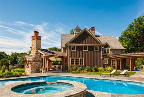 Timber Frame Gladwyne House By Hugh Lofting