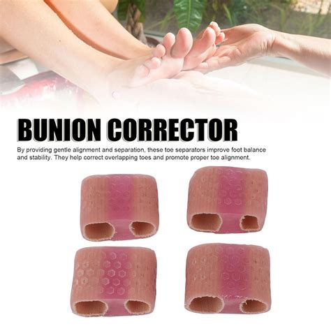 Brrnoo Toe Spreader - 4 Piece Bale Toe Correction & Restore | Flexible
