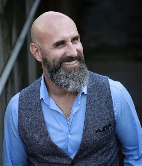 The ultimate style 21 ideas for bald and bearded men - mens-talk.online