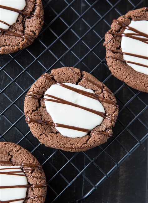 Peppermint Patty Chocolate Cookies | A Zesty Bite